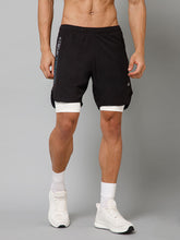 MB MUSCLE FIT SHORTS-BLACK